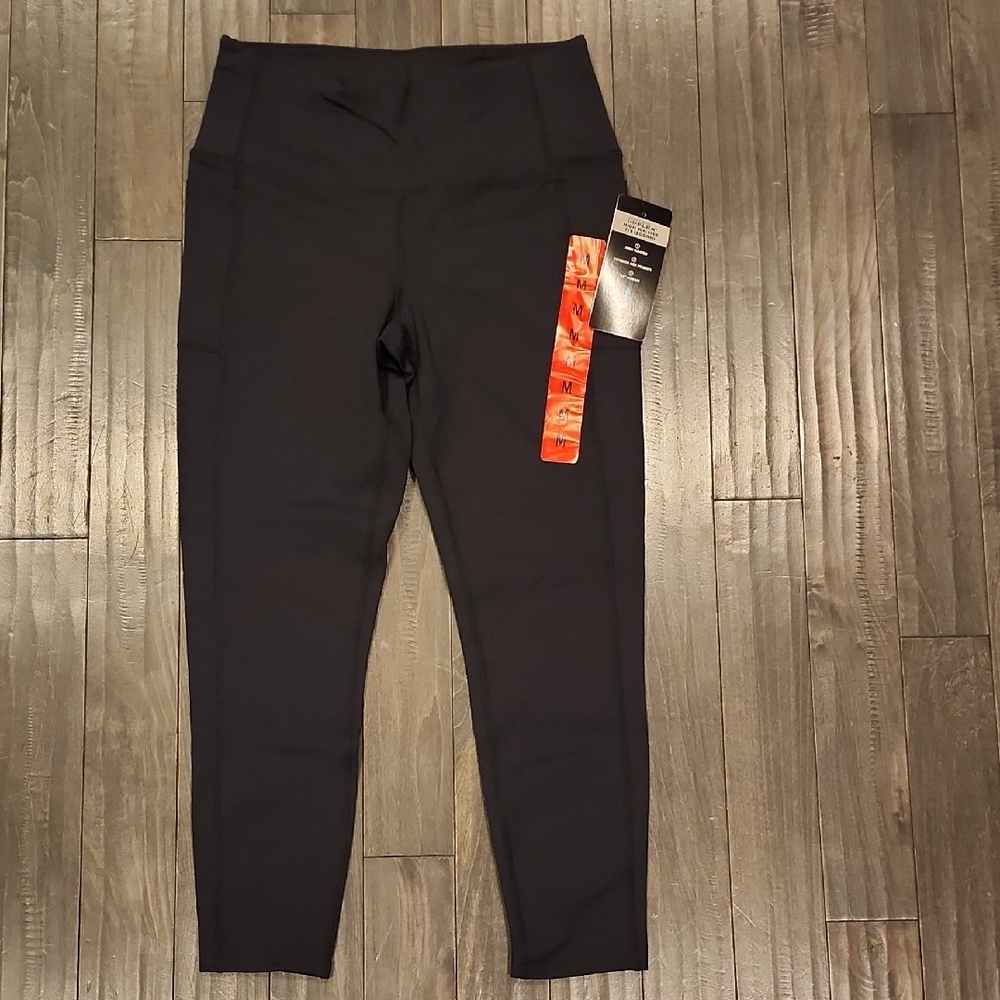 Skechers Goflex Black High-Waist Active Leggings 7/8 Legging